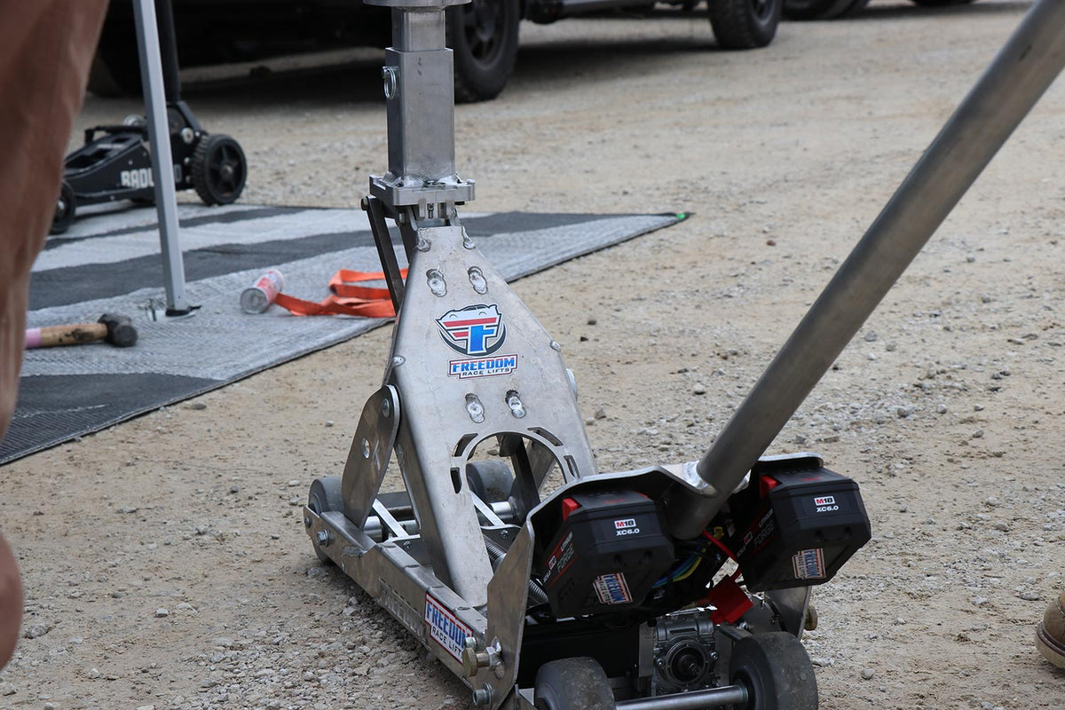 Open Wheel Racing Jack Freedom Race Jack – Freedom Vehicle Lifts LLC
